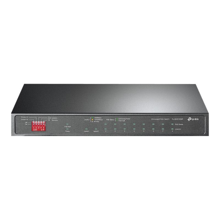 TP-LINK | 10-Port Gigabit Easy Smart Switch with 8-Port PoE+ | TL-SG1210MP | Unmanaged | Desktop | Power supply type External | 60 month(s)