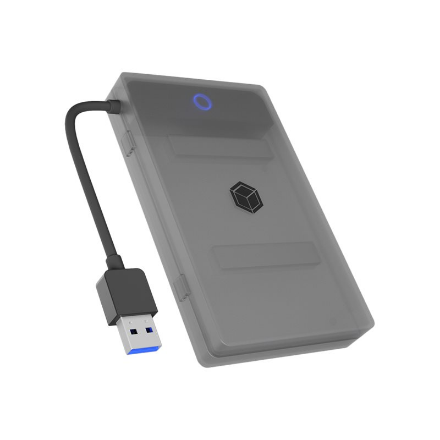 Raidsonic | Icy Box Adapter for 1x HDD/SSD With Protection Box | IB-AC603b-U3 | SATA III | USB 3.0 Type-A | 2.5"