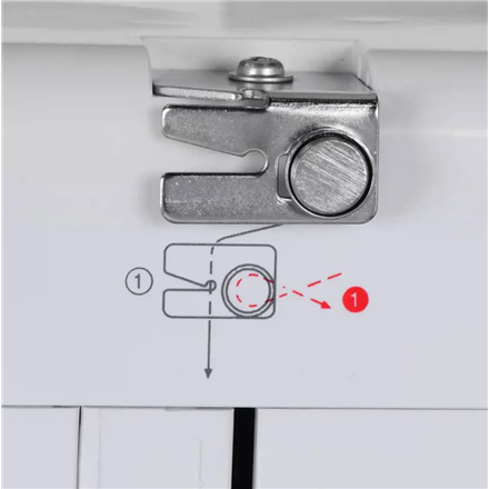 Singer | Sewing Machine | M1005 | Number of stitches 11 | Number of buttonholes 1 | White