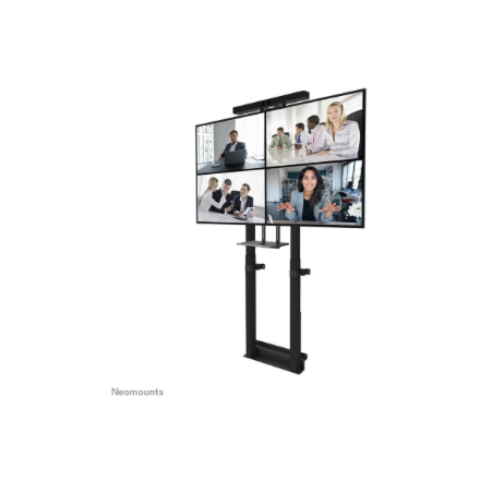 Neomounts AV1-875BL Videobar and multimedia kit - universal | Maximum weight (capacity) 9 kg | Black