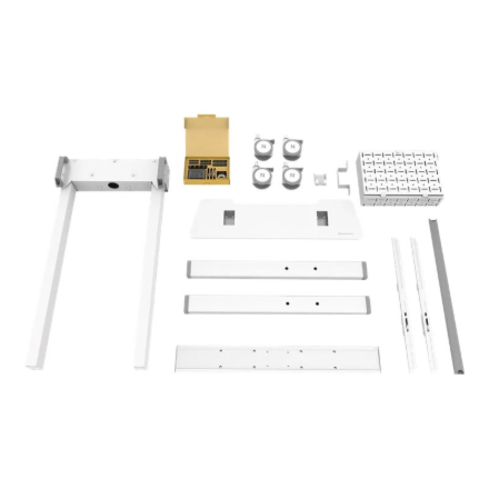 Neomounts Floor stand | FL55-875WH1 TV trolley | Adjustable Height | 55-100 " | Maximum weight (capacity) 110 kg | White