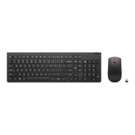Lenovo Essential | Keyboard and Mouse Combo | Wireless | Russian/Cyrillic | Black
