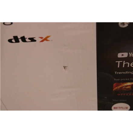 SALE OUT. Sharp 43HR7265E 43" (108cm) QLED 144Hz 4K Ultra HD Google TV, Dolby Vision IQ, Dolby Atmos, Central Stand | SALE OUT. Sharp 43HR7265E | 43 | Smart TV | Google TV | Black | DAMAGED PACKAGING