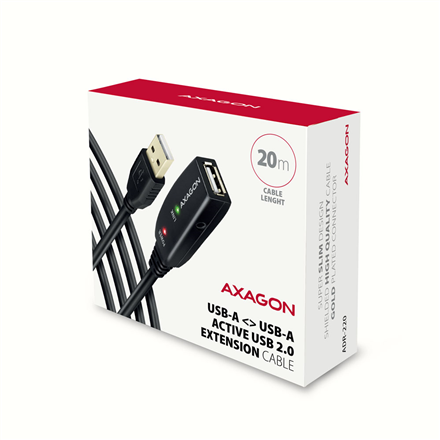 AXAGON | USB repeater cable | ADR-220 | USB Type-A to USB Type-A