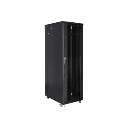 Lanberg | Rack cabinet 19" free-standing 42U/800x1000 (flat pack) | FF01-8042-12B | Black