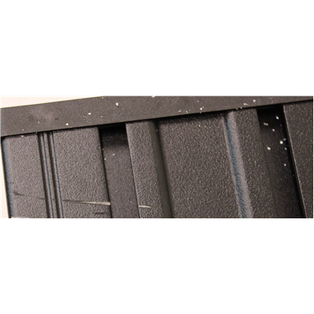 SALE OUT. EDBAK Interface Bar 2200mm | EDBAK Menu Board Mount VWMB2200 | Maximum weight (capacity) 200 kg | DAMAGED PACKAGING, SCRATCHED ON BACK | Black