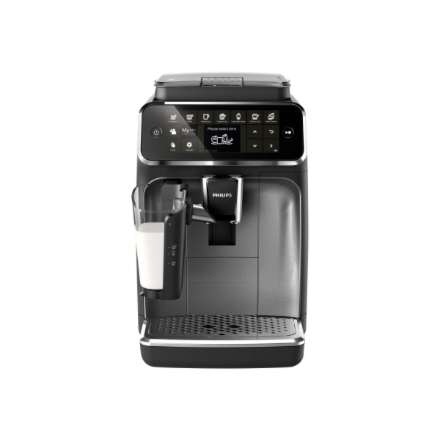 Philips Coffee maker | EP4346/71 4300 Series | Pump pressure 15 bar | Built-in milk frother | Fully Automatic | 1500 W | Black