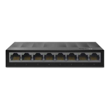 TP-LINK | Desktop Switch | LS1008G | Unmanaged | Desktop | Power supply type External