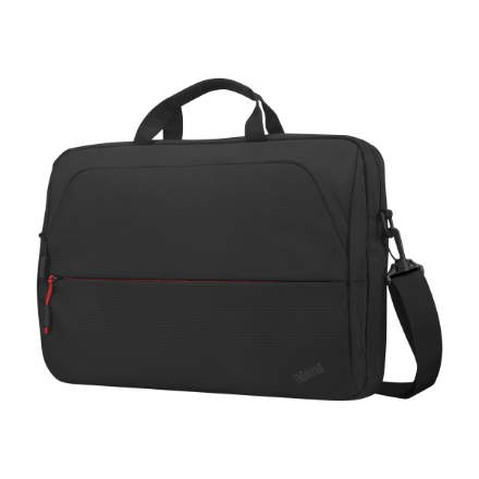 Lenovo | ThinkPad Essential 15.6" Topload (Sustainable & Eco-friendly, made with recycled PET: Total 7.5% Exterior: 24%) | Essential | Fits up to size 16 " | Topload | Black | Shoulder strap