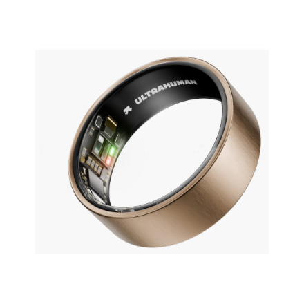 Ultrahuman | Ring Air | Brushed Rose Gold | Size 7 | Smart Ring