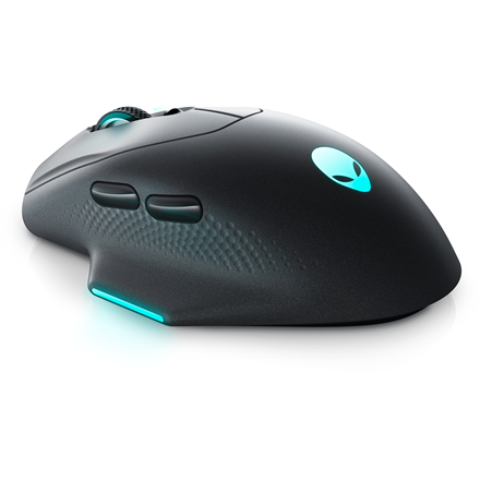 Dell | Gaming Mouse | AW620M | Wired/Wireless | USB-A | Dark Side of the Moon