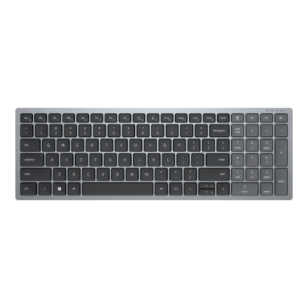 Dell | Keyboard | KB740 | Keyboard | Wireless | US | Titan Gray