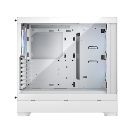 Fractal Design | Pop Air RGB | Side window | White TG Clear Tint | ATX, mATX, Mini ITX | ATX