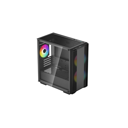 Deepcool | Micro-ATX CASE | CC360 | Black | Mini-ITX / Micro-ATX | ATX PS2 (maximum length: 160mm)