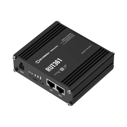 LTE CAT 6 Router | RUT361 | 802.11n | 10/100 Mbit/s | Ethernet LAN (RJ-45) ports 2 | Mesh Support No | MU-MiMO Yes | 4G