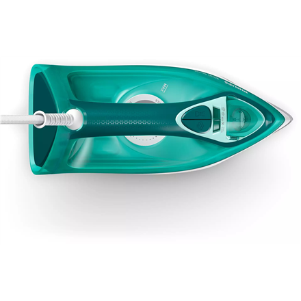 Philips | Iron | DST3030/70 | Steam Iron | 2400 W | Water tank capacity 300 ml | Continuous steam 40 g/min | Steam boost performance 180 g/min | Green