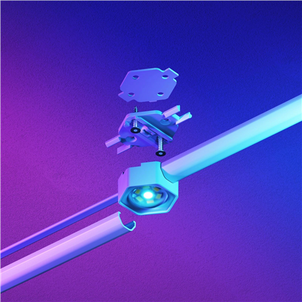 Nanoleaf Smart Multicolor Permanent Outdoor Lights Smarter Kit, 15m | 16+ Million Colours
