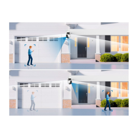 TP-LINK | Dual Lens Security Wi-Fi Camera | Tapo C545D | Dome | 3 MP | 6mm | IP66 | H.264 | MicroSD, up to 512 GB