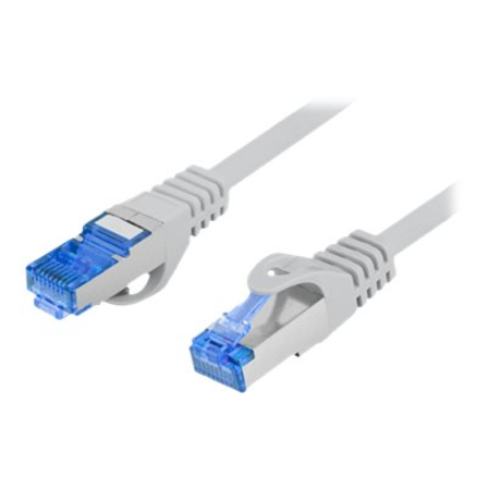 Lanberg | Patchcord Cat.6A S/FTP LSZH CCA | PCF6A-10CC-0100-S | 1 m | Grey