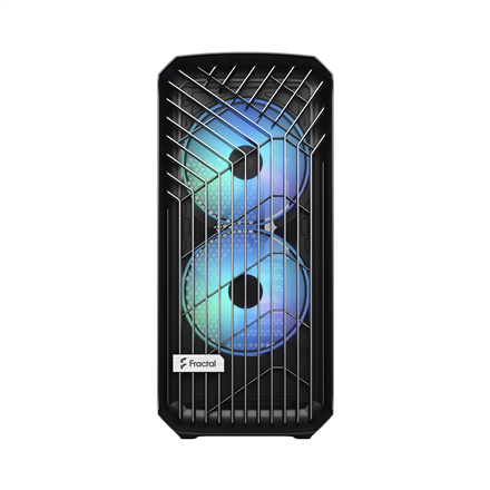 Fractal Design | Torrent Compact RGB TG Light Tint | Side window | Black | ATX
