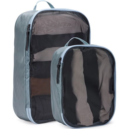 Thule | Packing Cube Set, 1x Medium, 1x Small | Packing Cube | Pond Gray