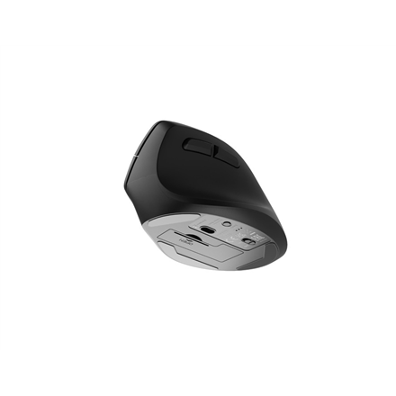 Natec | Vertical Mouse | Crake 2 | Wireless | Vertical Mouse | Bluetooth, 2.4GHz | Black