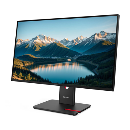 Lenovo | T27Q-40 | 27 " | IPS | 16:9 | 120 Hz | 6 ms | 2560 x 1440 pixels | 350 cd/m² | HDMI ports quantity 1 | Eclipse Black | Warranty 36 month(s)