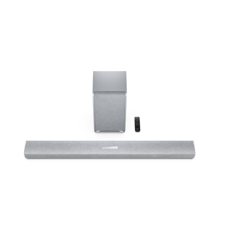 Sharp | 5.1.2 Dolby Atmos/DTS:X Soundbar with Wireless Subwoofer | HT-SBW55121(SL) | Bluetooth