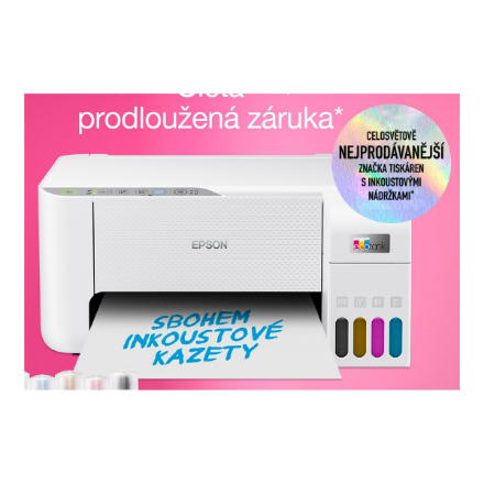 Epson | Multifunctional Printer | EcoTank L3276 | Inkjet | Colour | 3-in-1 | A4 | Wi-Fi | White