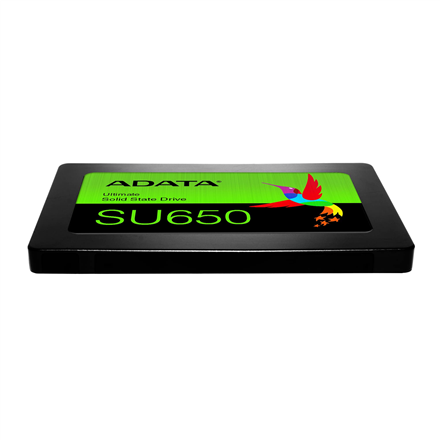 ADATA | Ultimate SU650 | 512 GB | SSD form factor 2.5" | Solid-state drive interface SATA 6Gb/s | Read speed 520 MB/s | Write speed 450 MB/s
