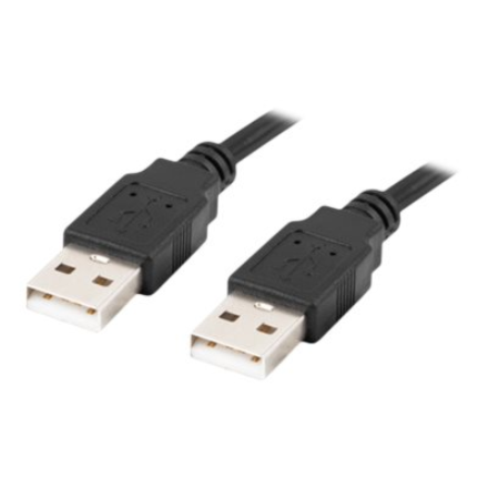 Lanberg | Cable USB-A 2.0 | CA-USBA-20CU-0018-BK | USB Type-A to USB Type-A