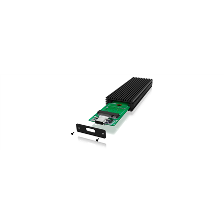 Raidsonic | Black | ICY BOX IB-1816M-C31 External Type-C enclosure for M.2 NVMe SSD