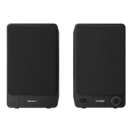 Sharp CP-SS30 Bookshelf Speakers, Black | Sharp | Speakers | CP-SS30(BK) Bookshelf | 60 W | Bluetooth | Black | Wireless connection