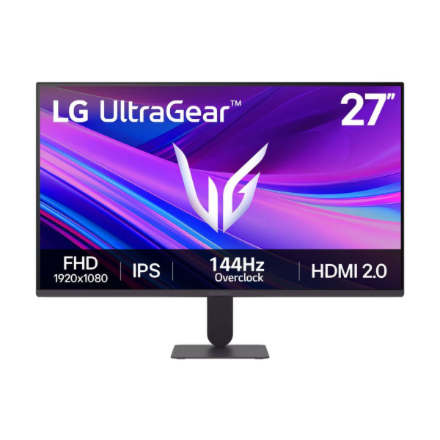 LG | 27G411A-B | 27 " | IPS | FHD | 16:9 | 144 Hz | 5 ms | 1920 x 1080 pixels | 250 cd/m² | HDMI ports quantity 1