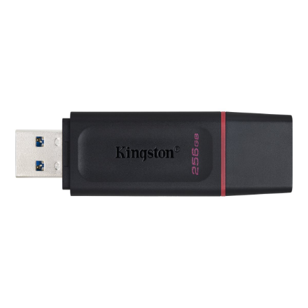 Kingston | USB Flash Drive | DataTraveler Exodia | 256 GB | USB 3.2 Gen 1 | Black