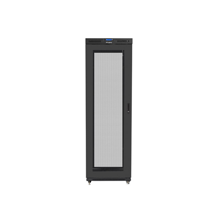 Lanberg | Rack cabinet 19" free-standing 47U/800x1000 (flat pack) with mesh door, LCD | FF01-8047-23BL | Black