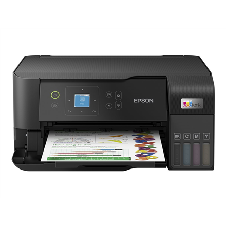 Epson | Multifunctional printer | EcoTank L3560 | Inkjet | Colour | Inkjet Multifunctional Printer | A4 | Wi-Fi | Black