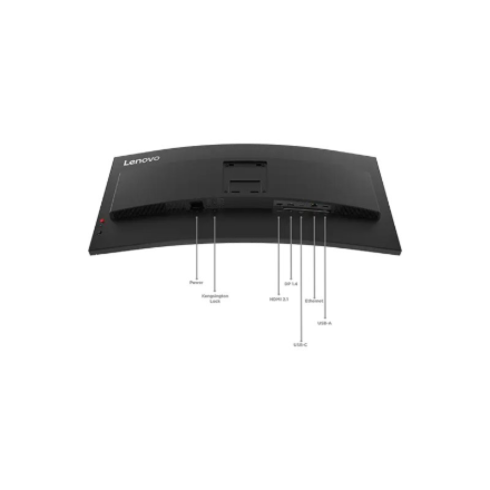 Lenovo | ThinkVision | T34WD-40 | 34 " | VA | 21:9 | 120 Hz | 4 ms | 3440 x 1440 pixels | 300 cd/m² | HDMI ports quantity 1 | Eclipse black | Warranty 36 month(s)