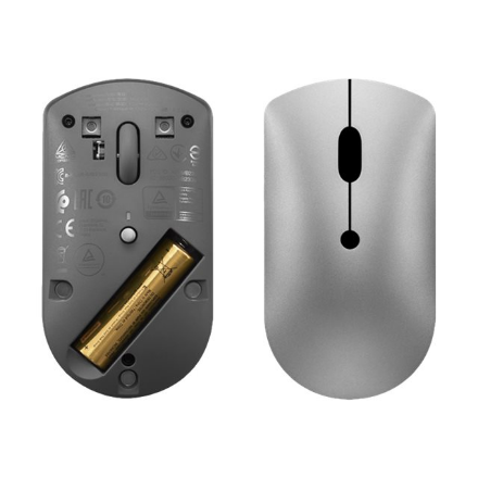 Lenovo | Silent Mouse | 600 | Optical Mouse | Dual-host Bluetooth 5.0 | Iron Grey | 1 year(s)