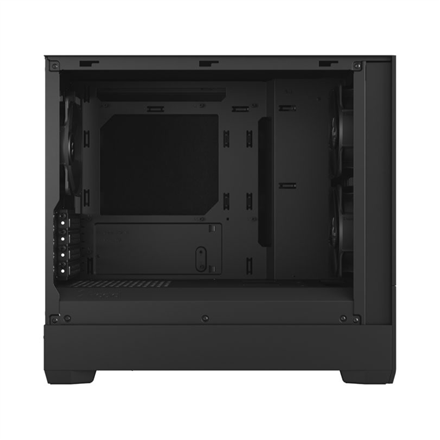 Fractal Design | Pop Mini Silent | Side window | Black Solid | mATX, Mini ITX | ATX