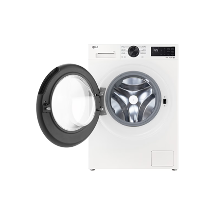 LG Washing machine | F4X5011TWB | Energy efficiency class A | Front loading | Washing capacity 11 kg | 1400 RPM | Depth 57 cm | Width 60 cm | Display | LED | Steam function | Direct drive | Wi-Fi | White