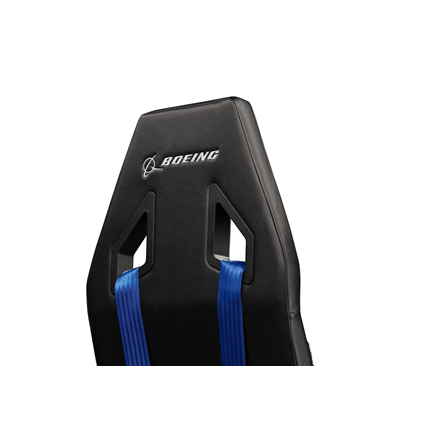 Next Level Racing Boeing Commercial Edition Flight Simulator | Blue highlights