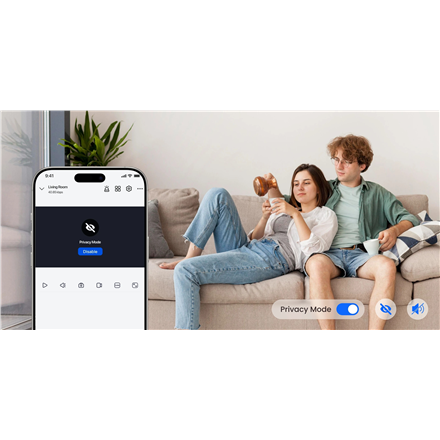 Reolink Smart Wi-Fi PT Indoor Security Camera | E331 | PTZ | 5 MP | F4mm/F1.6 | H.264 | Micro SD, Max. 512 GB