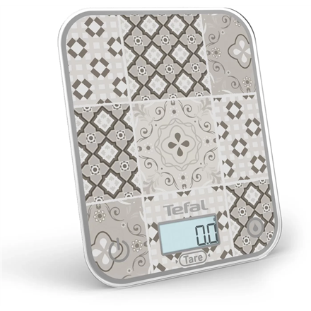 TEFAL Electronic Kitchen Scale | Optiss BC50D6V0 | Graduation 0.5/1 g | Display type LCD | Mozaic Decor