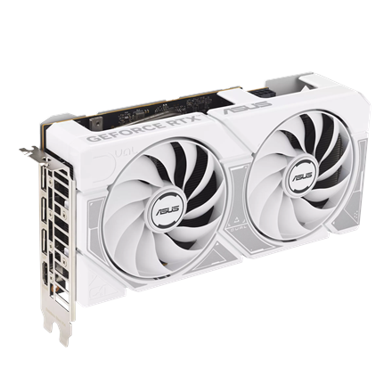Asus Dual GeForce RTX 5060 White OC Edition 8GB GDDR7 | NVIDIA | 8 GB | GeForce RTX 5060 | GDDR7 | HDMI ports quantity 1 | PCI Express 5.0