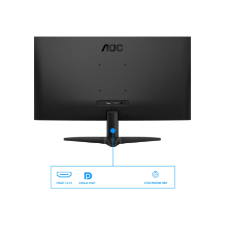 AOC | 27B36X | 27 " | IPS | FHD | 16:9 | 144 Hz | 4 ms | 1920 x 1080 pixels | 300 cd/m² | HDMI ports quantity 1 | Black