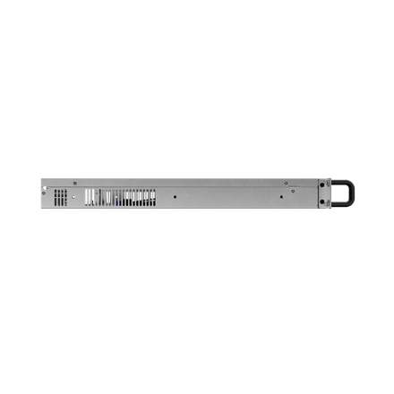 Lanberg Rackmount server chassis ATX 420/10 19"/1U | SC01-4201-10B | Black
