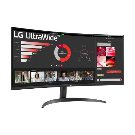 LG | 34WR50QK-B | 34 " | VA | QHD | 21:9 | 100 Hz | 5 ms | 3440 x 1440 pixels | 240 cd/m² | HDMI ports quantity 2