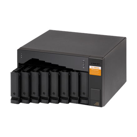 QNAP High-performance desktop SATA 6Gbps JBOD storage enclosure | TL-D800S