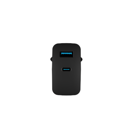 Natec Ribera USB Charger, 1x USB-A, 1x USB-C, 45 W | NUC-2143